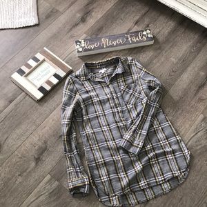 Merona Plaid shirt/ tunic